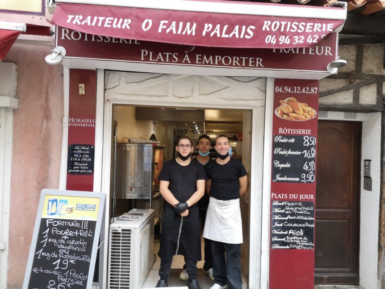 O Faim Palais traiteur Just Sanary