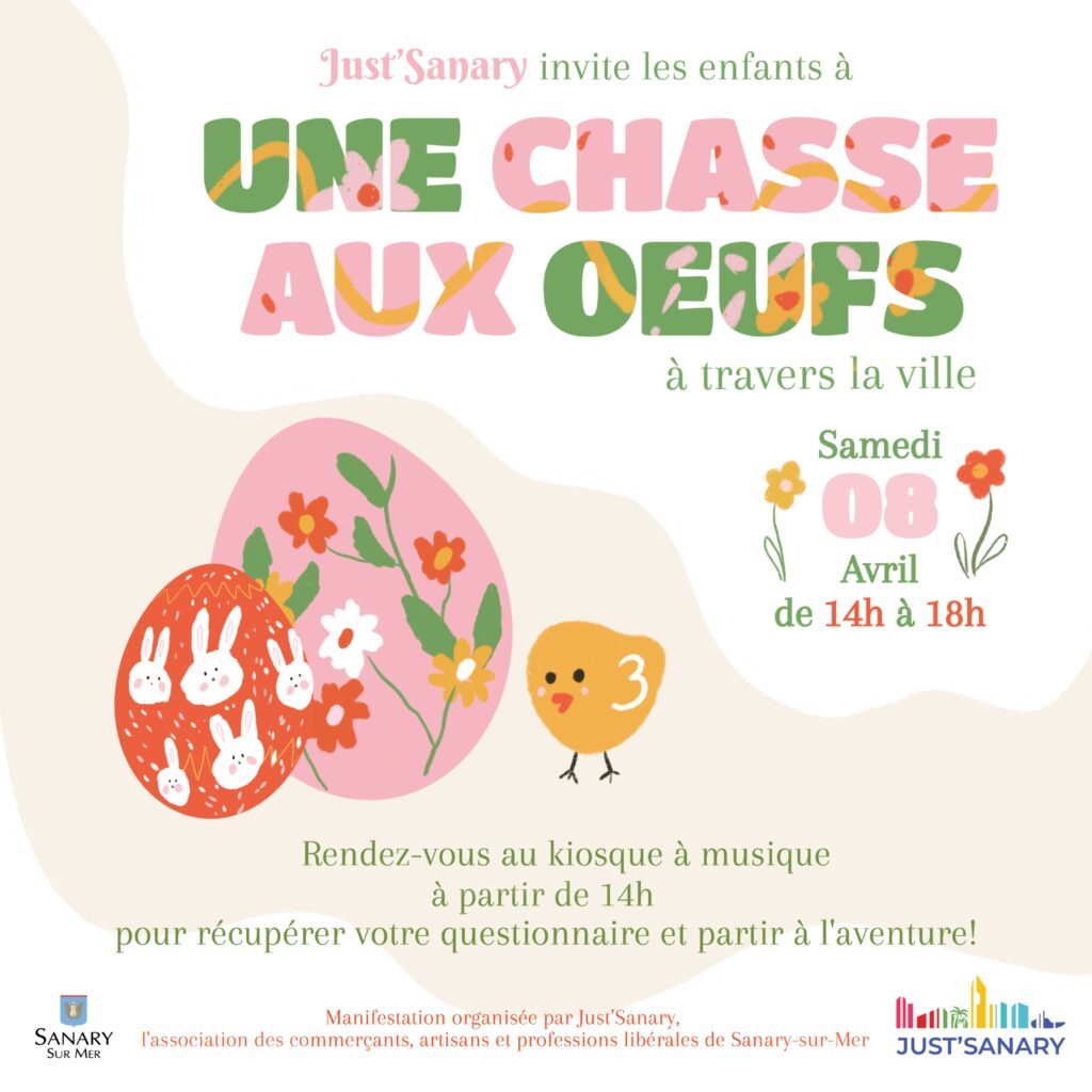 Chasse aux œufs Just’Pâques